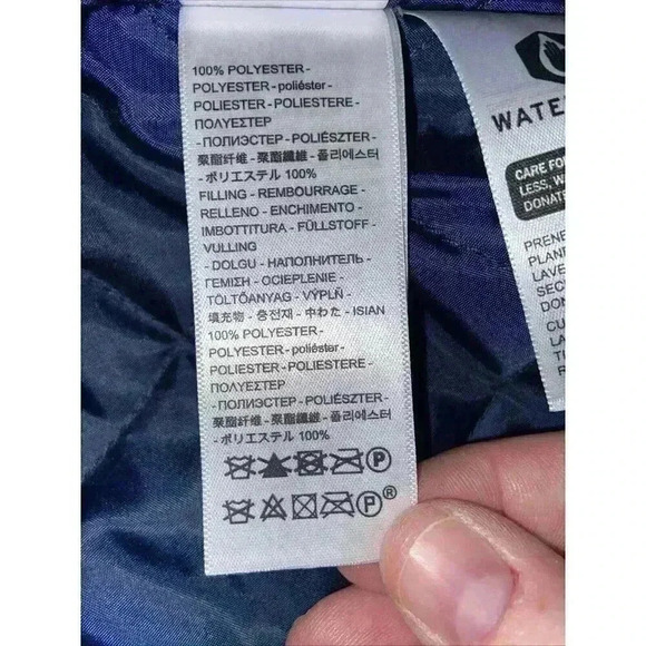 Levi's Premium Women's Oversized Faux Fur Trucker Jacket XS Blue Denim Furry Fur - Picture 10 of 12